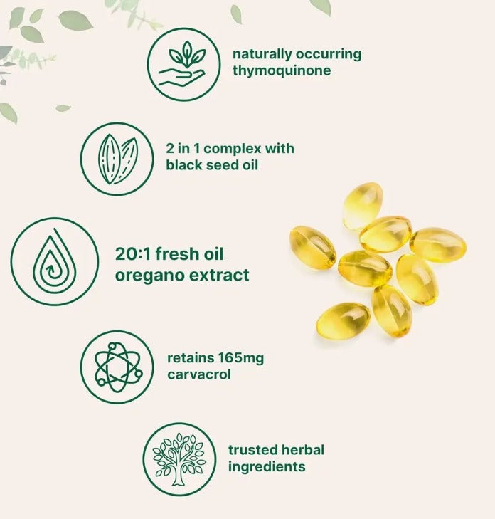Aceite de orégano 120 Caps