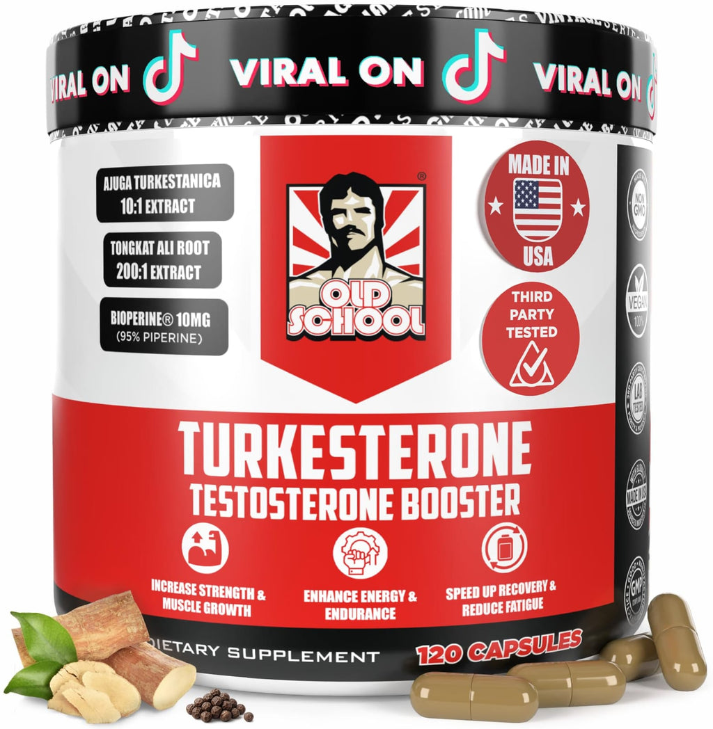Turkesterona 1500 mg Potencia Máxima 120 Cápsulas